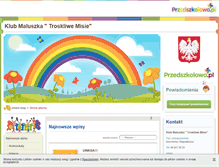 Tablet Screenshot of miniprzedszkole.przedszkolowo.pl
